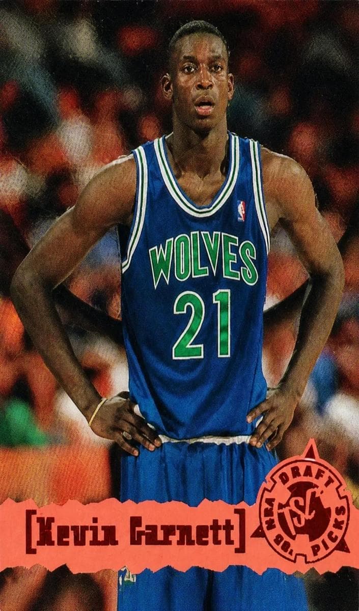 Kevin Garnett 1995 unknown Stadium Club