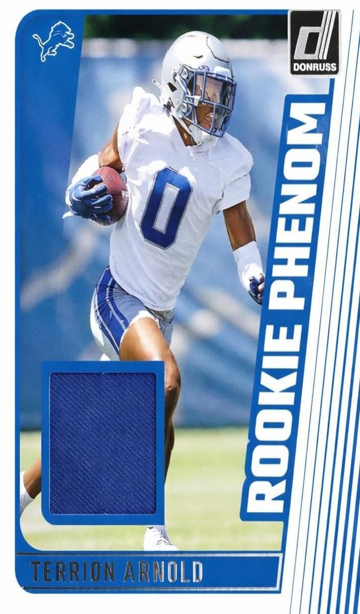 Terrion Arnold 2024 panini Donruss