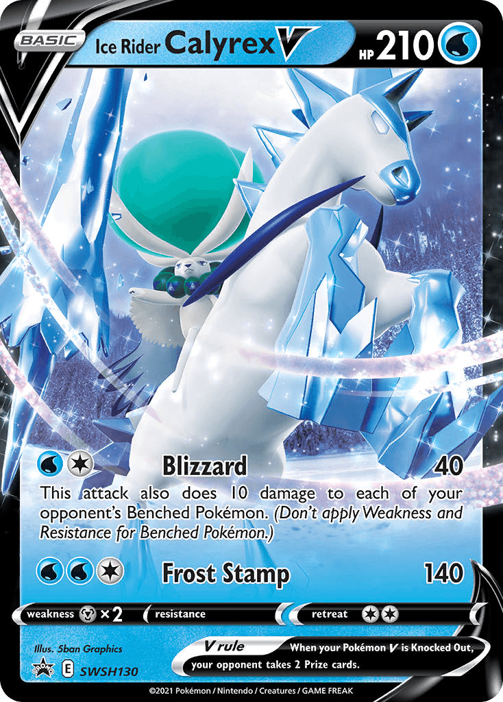 Ice Rider Calyrex V 2023 Pokemon