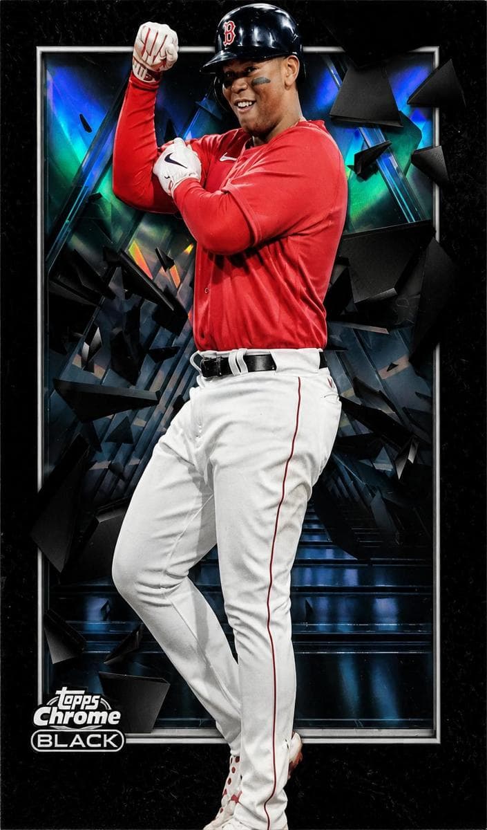 Rafael Devers 2024 topps Topps Chrome Black