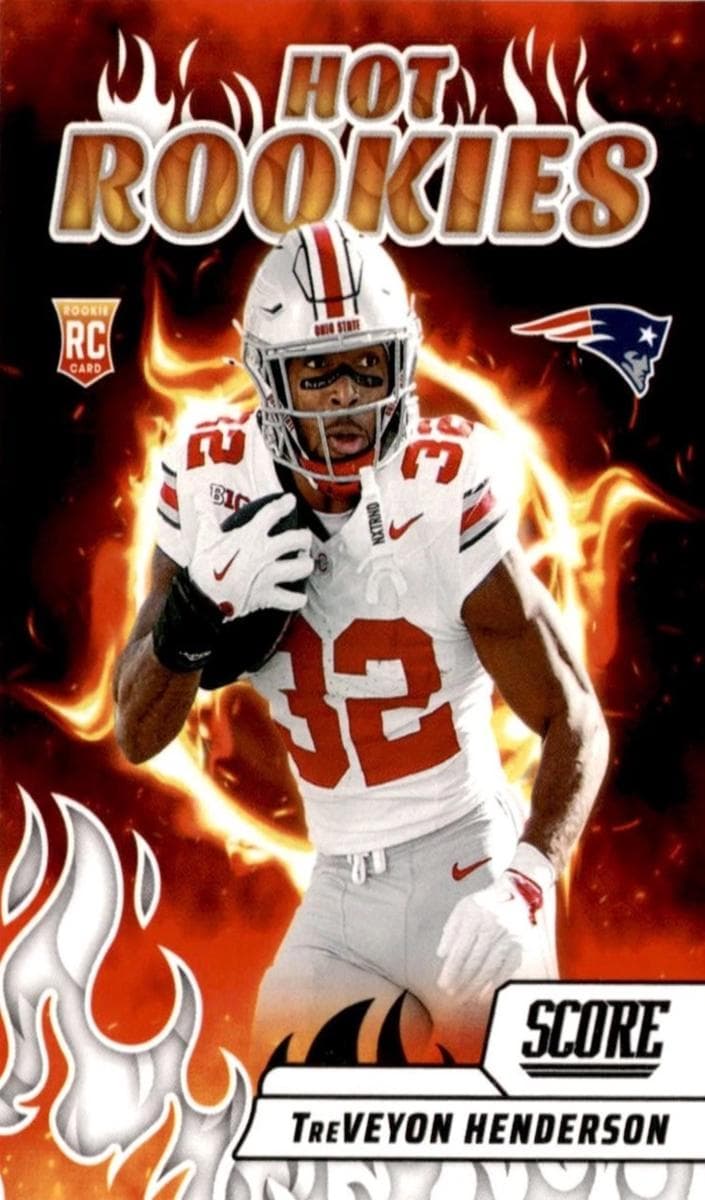 TreVeyon Henderson 2025 panini Score