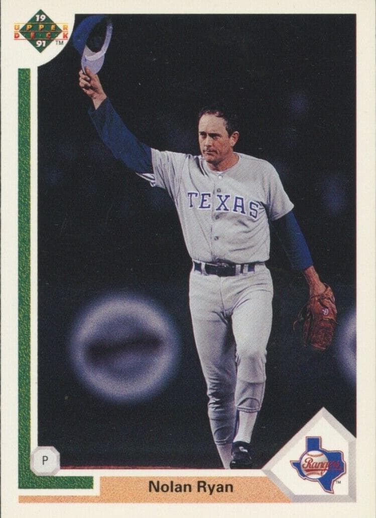 Nolan Ryan 1991 upper-deck Upper Deck