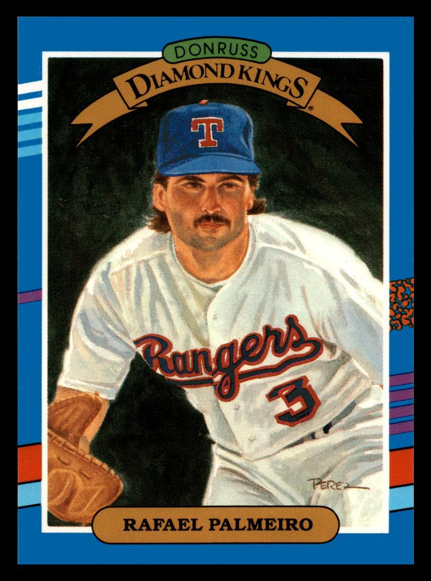 Rafael Palmeiro 1991 panini Donruss