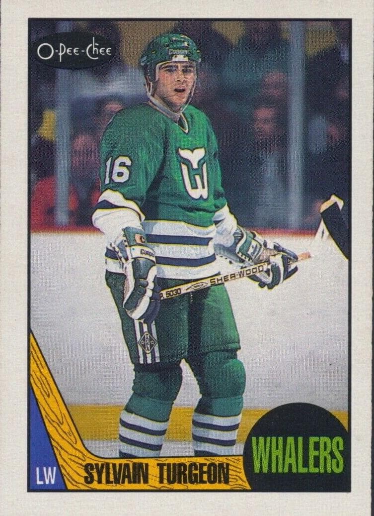 Sylvain Turgeon 1987 topps O-Pee-Chee