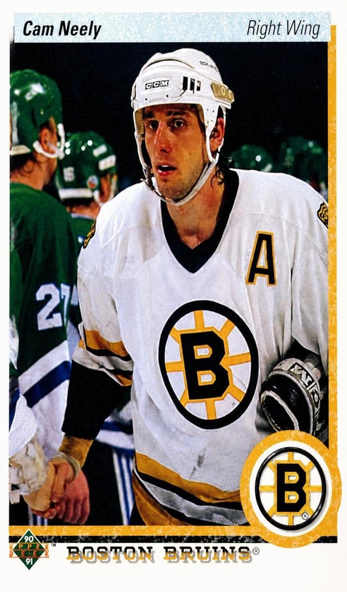 Cam Neely 1990 upper-deck Upper Deck
