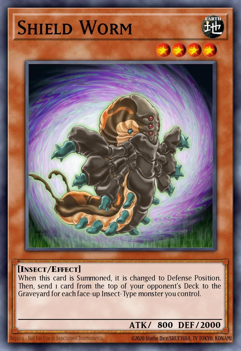 Shield Worm 2010 Yu-Gi-Oh! Absolute Powerforce