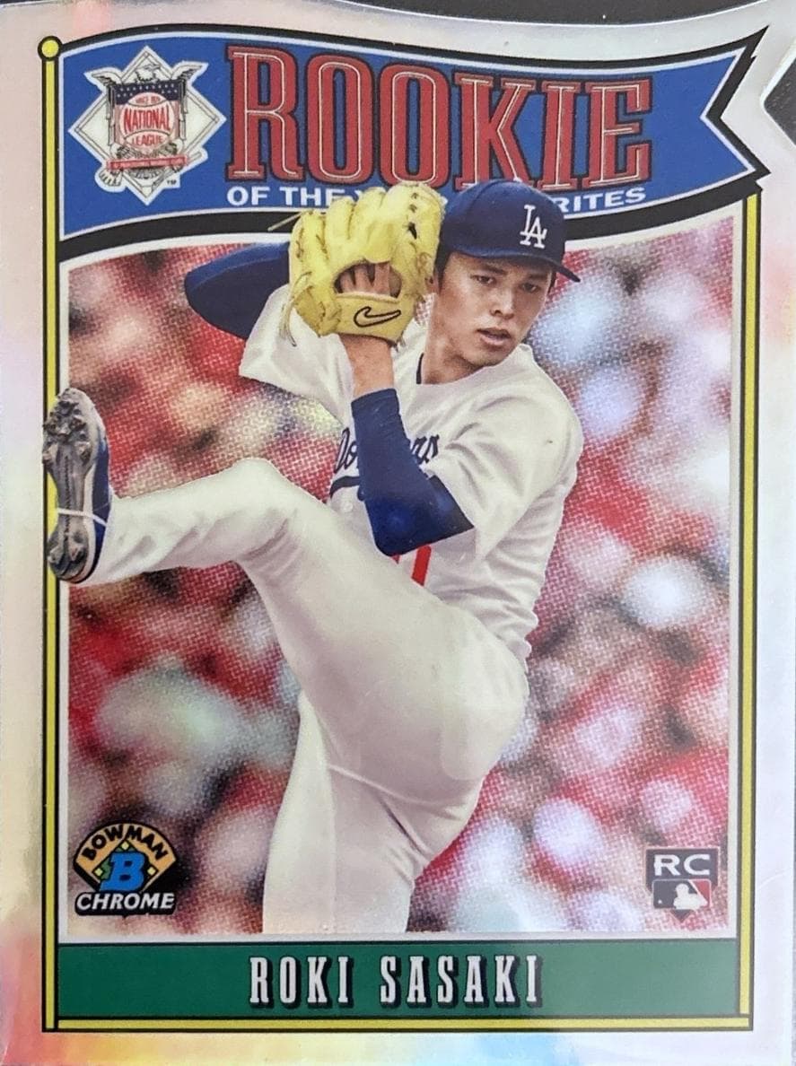 Roki Sasaki 2025 bowman Bowman