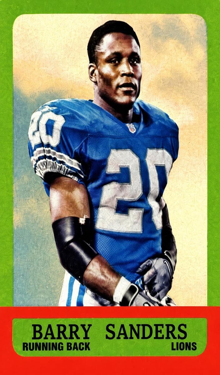 Barry Sanders 2014 topps