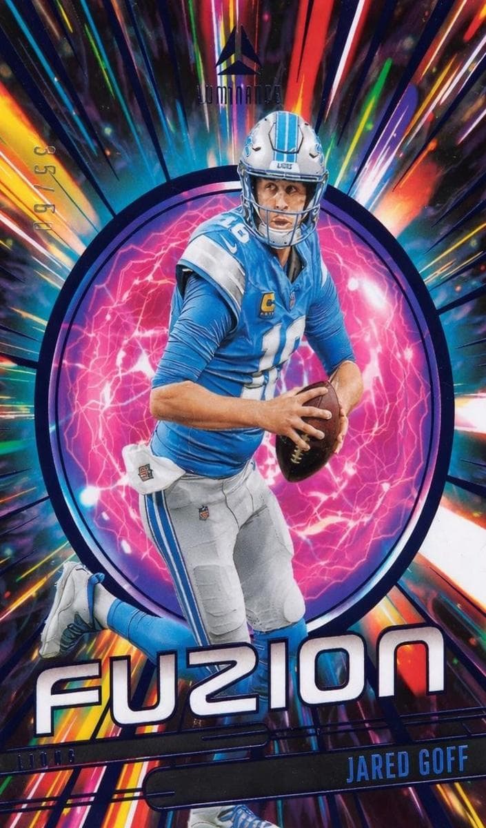 Jared Goff 2025 panini Panini Luminance