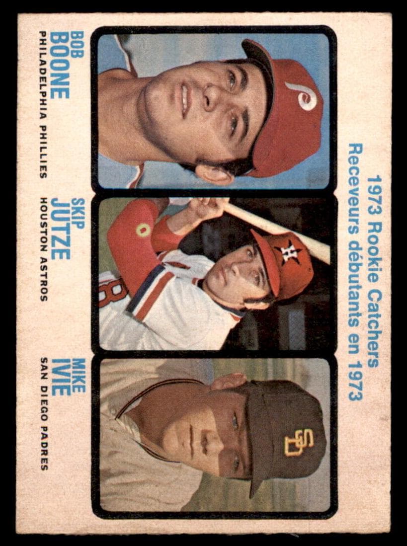 1973 Rookie Catchers (Bob Boone / Skip Jutze / Mike Ivie) #613
