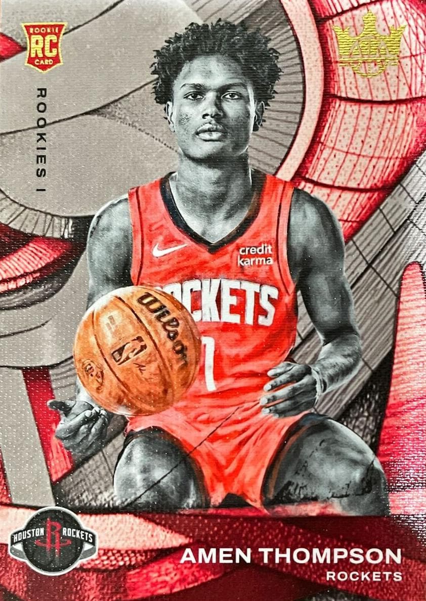 Amen Thompson 2023 panini Panini Court Kings