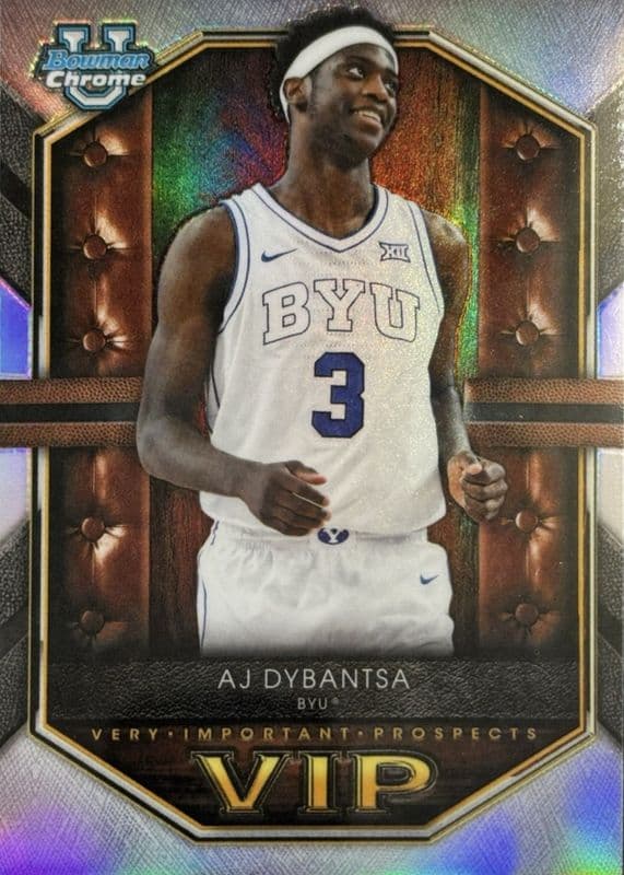 AJ Dybantsa 2025 bowman Bowman Very Important Prospects