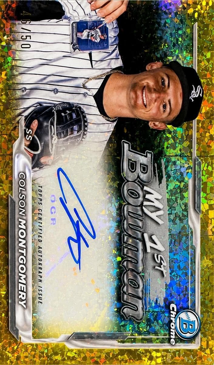 Colson Montgomery 2024 bowman Bowman Chrome