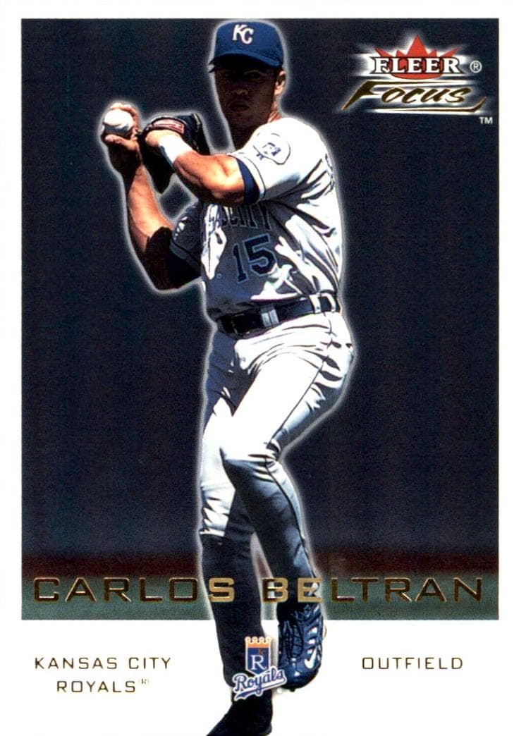 Carlos Beltran 2001 fleer Fleer Focus