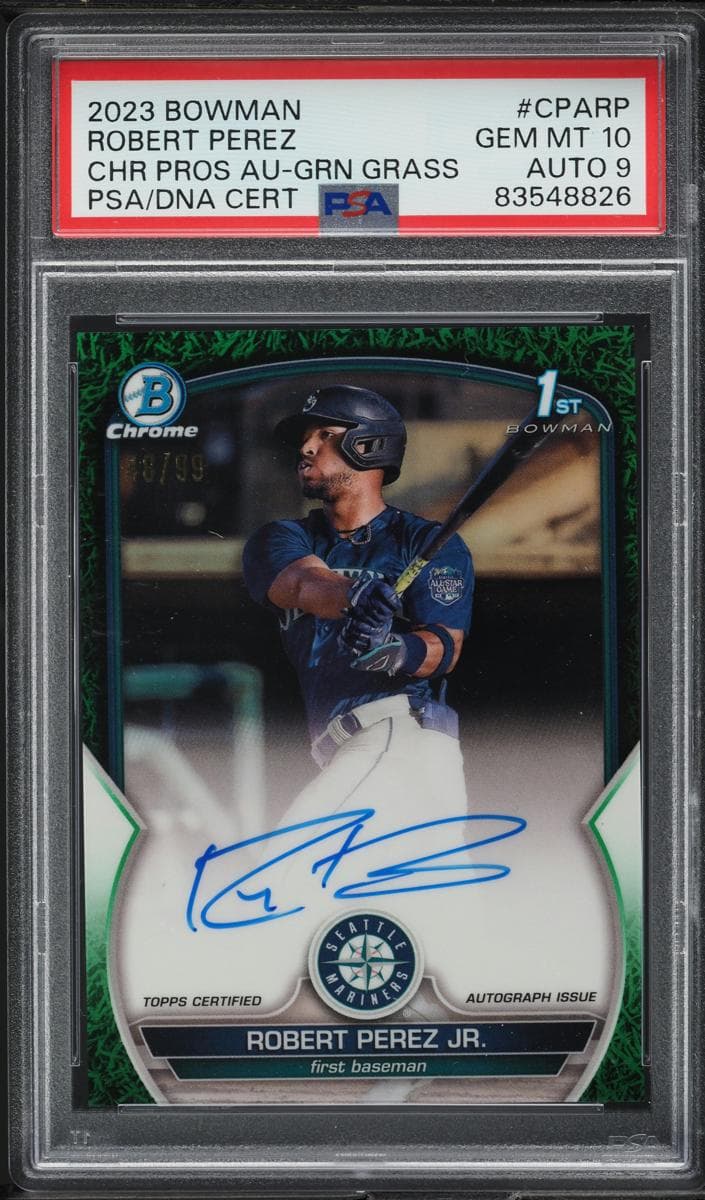 Robert Perez Jr. trading card