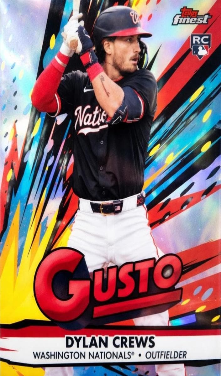 Dylan Crews 2025 topps Topps Finest