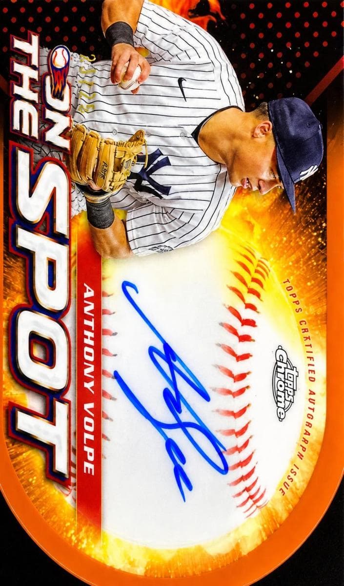 Anthony Volpe 2024 topps Topps Chrome