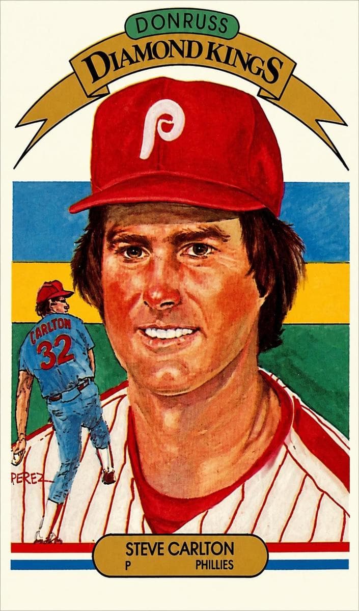 Steve Carlton 2001 panini Donruss