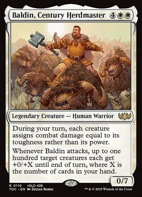 Baldin, Century Herdmaster 2022 Magic: The Gathering
