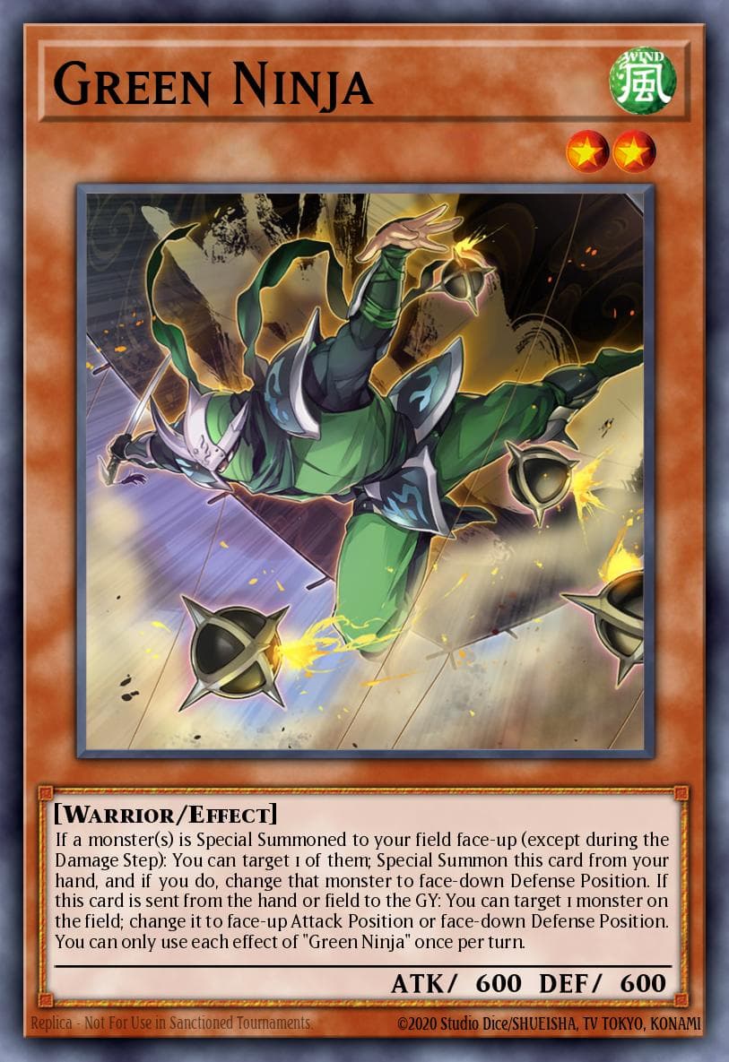 Green Ninja #PHHY-EN098