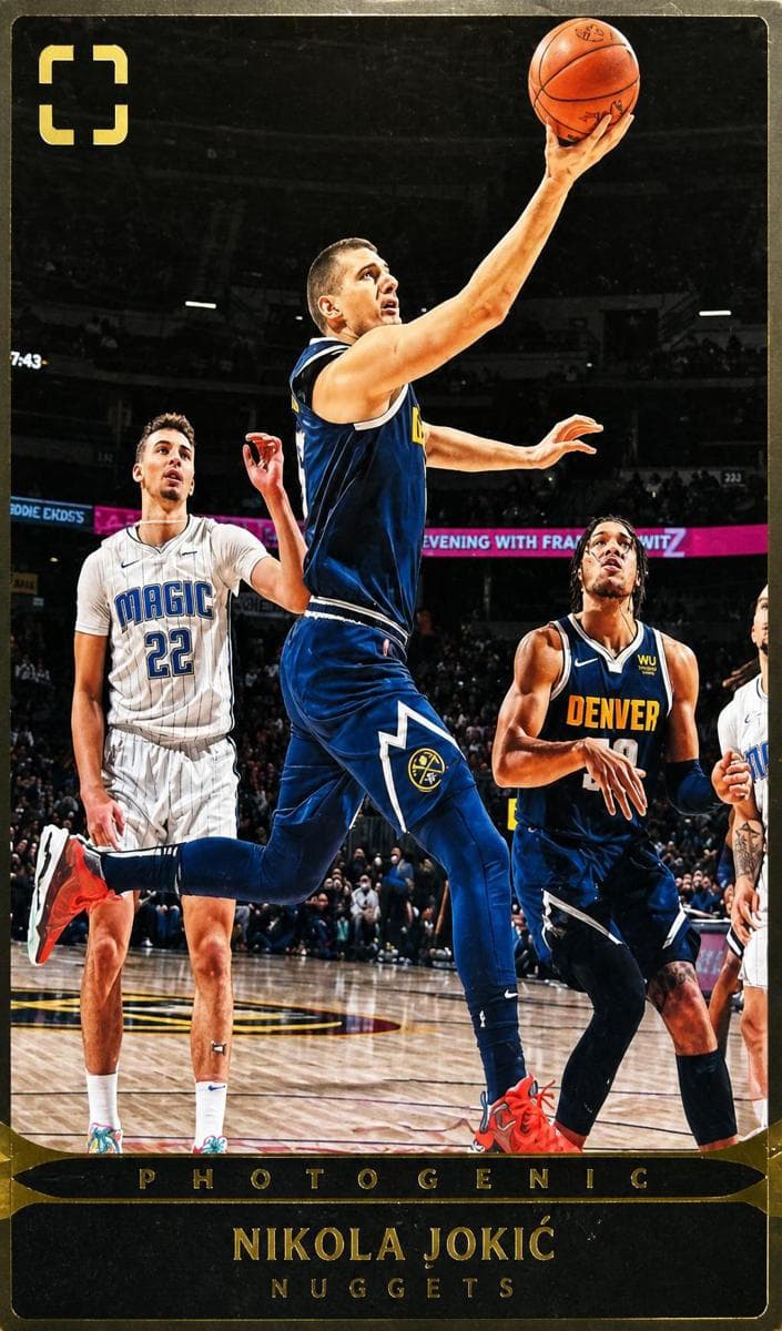 Nikola Jokic 2021 panini Panini Photogenic
