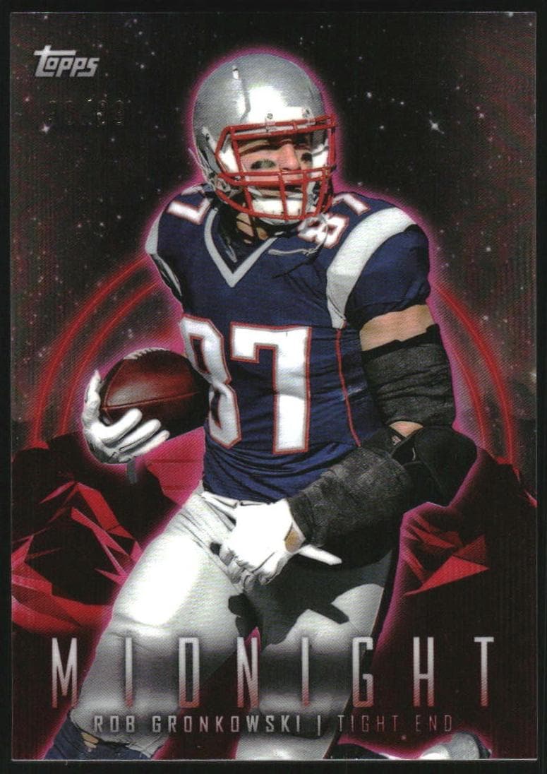 Rob Gronkowski trading card