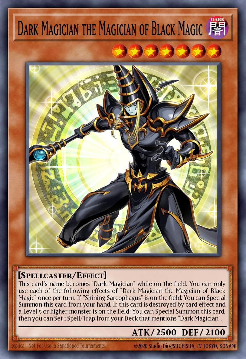 Dark Magician the Magician of Black Magic #INFO-EN006