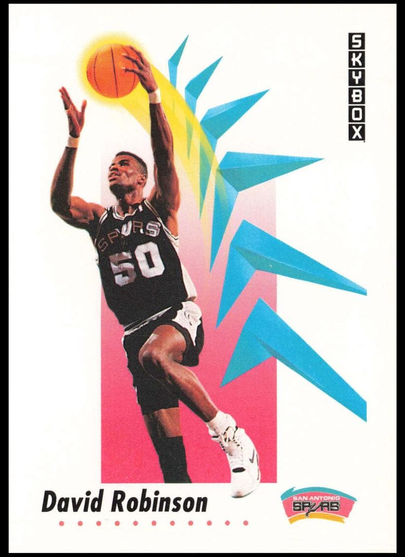 David Robinson 1991 fleer SkyBox