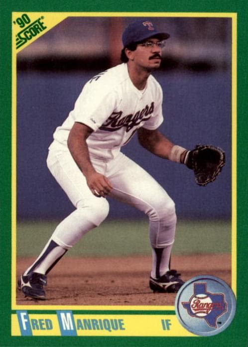 Fred Manrique trading card