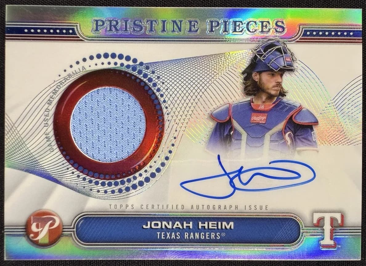 Jonah Heim trading card