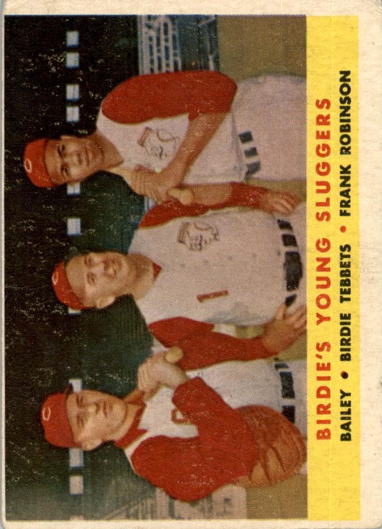 Birdie's Young Sluggers (Ed Bailey / Birdie Tebbets / Frank Robinson) #386