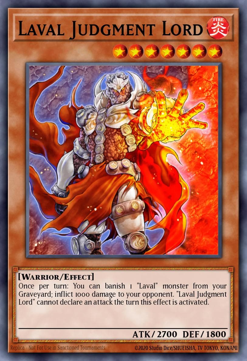 Laval Judgment Lord 2011 Yu-Gi-Oh! Duel Terminal 5