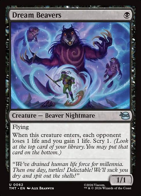 Dream Beavers 2026 Magic: The Gathering Teenage Mutant Ninja Turtles