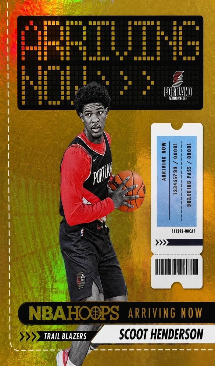 Scoot Henderson 2023 panini