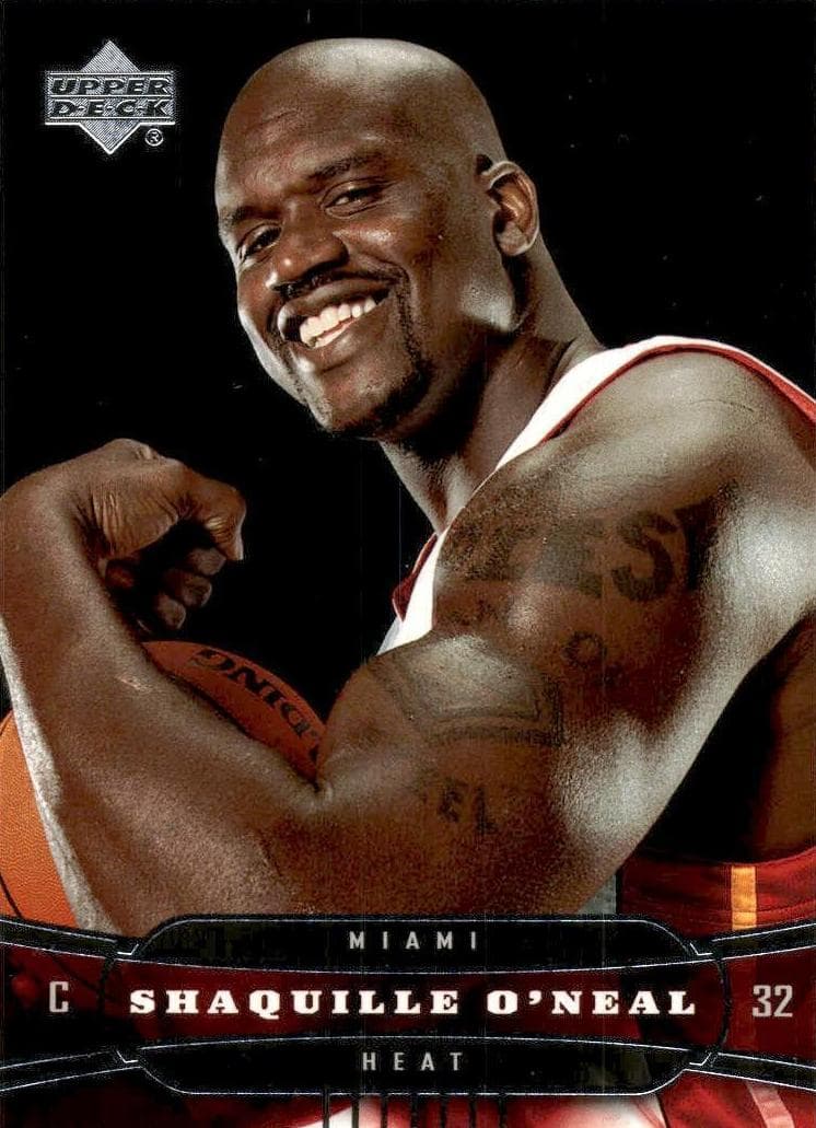 Shaquille O'Neal 2004 upper-deck