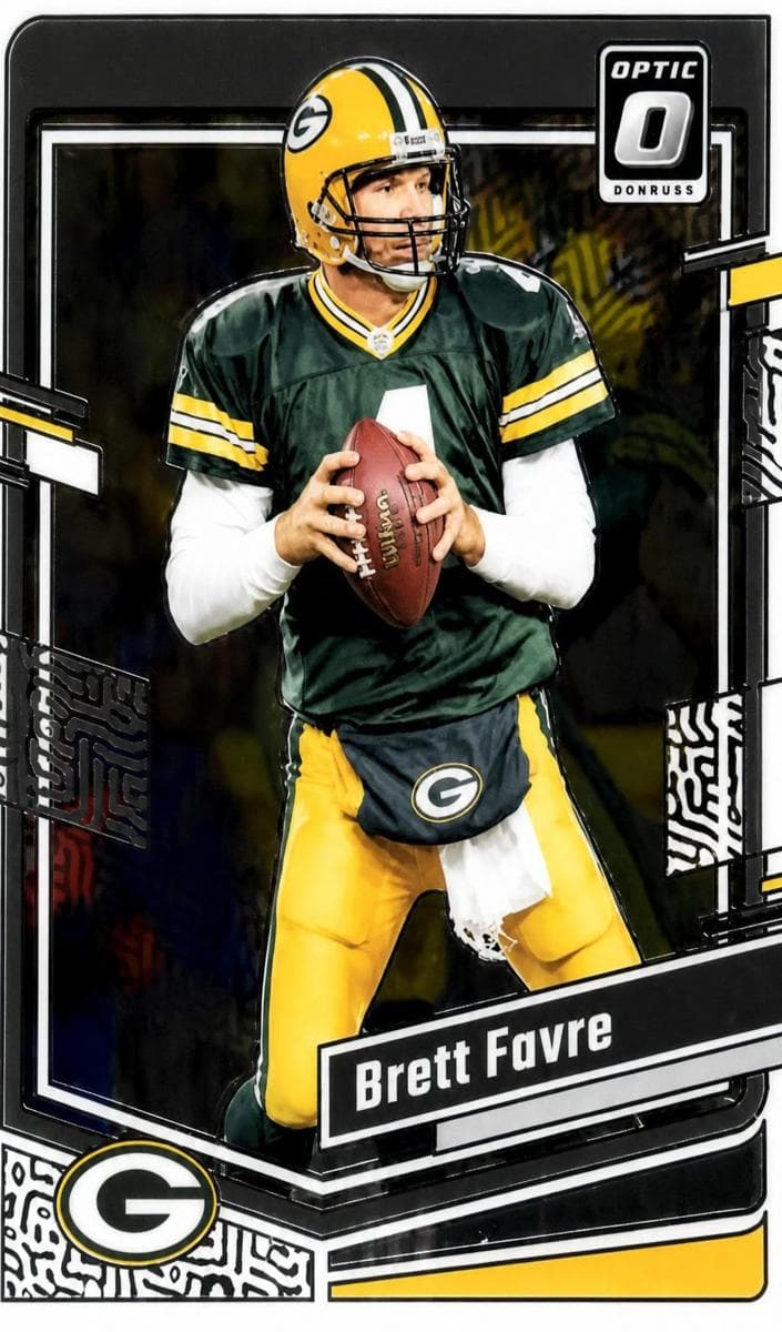 Brett Favre 2023 panini Donruss Optic
