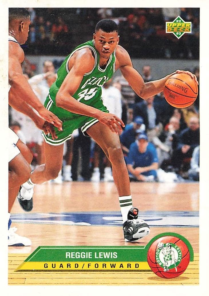 Reggie Lewis 1992 upper-deck Mcdonald's
