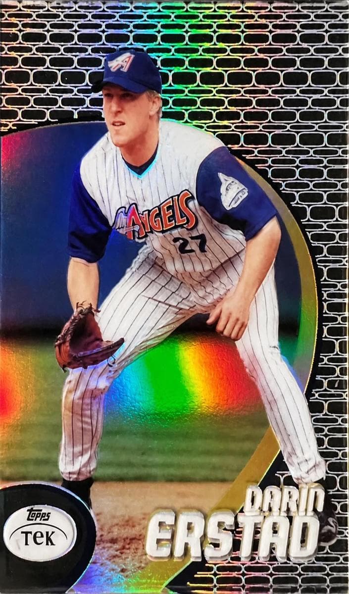 Darin Erstad 1998 topps Topps Tek