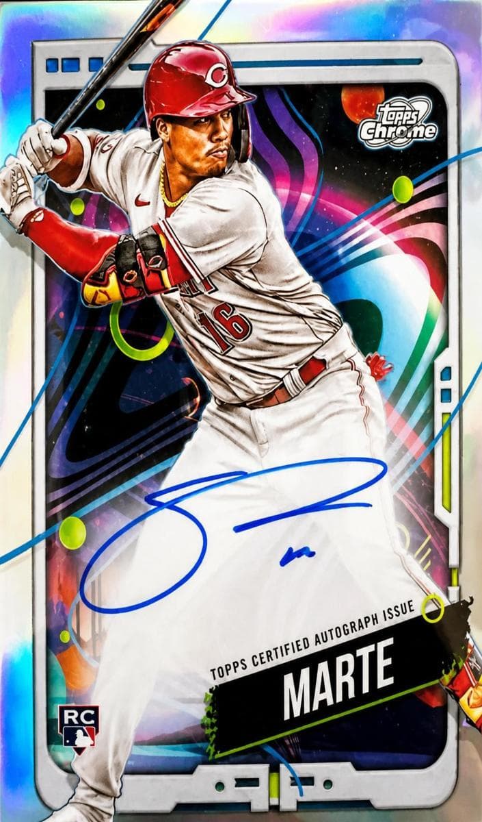 Noelvi Marte 2024 topps Topps Cosmic Chrome