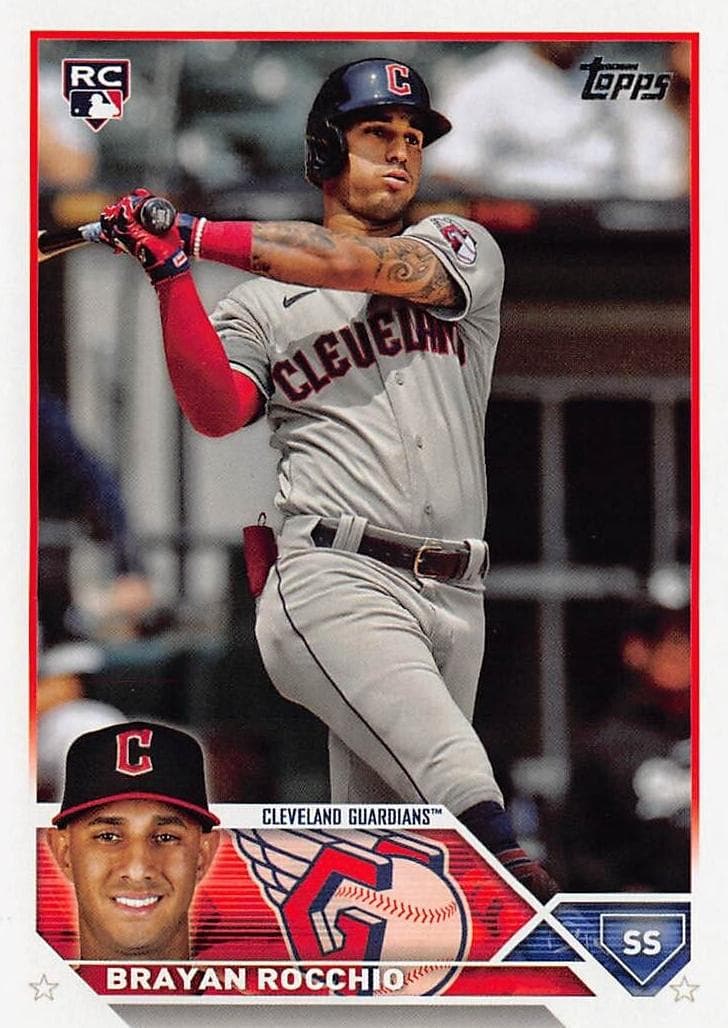 Brayan Rocchio 2023 topps Topps Update