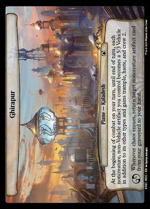 Ghirapur 2023 Magic: The Gathering March of the Machine Commander