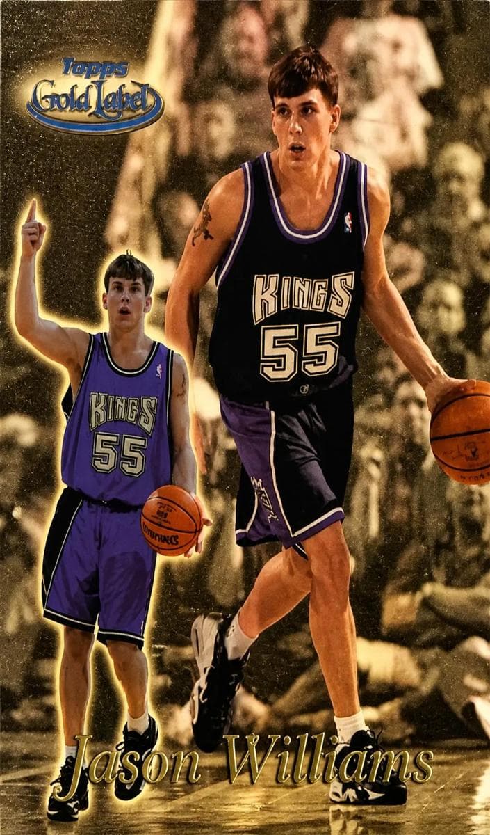 Jason Williams 1999 topps Topps Gold Label