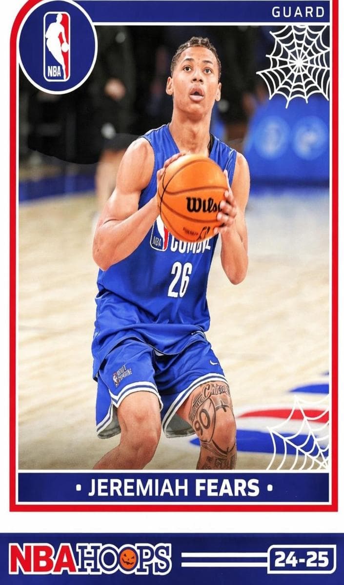Jeremiah Fears 2024 panini Haunted Hoops