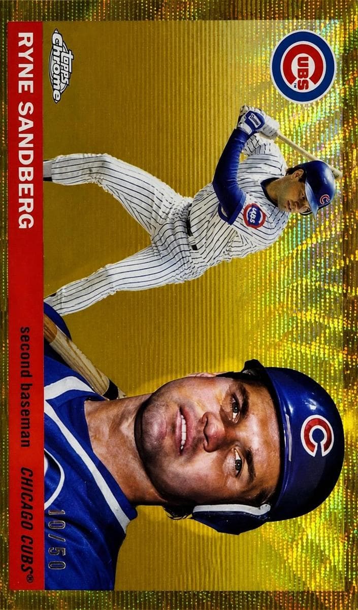 Ryne Sandberg 2025 topps Topps Chrome Platinum