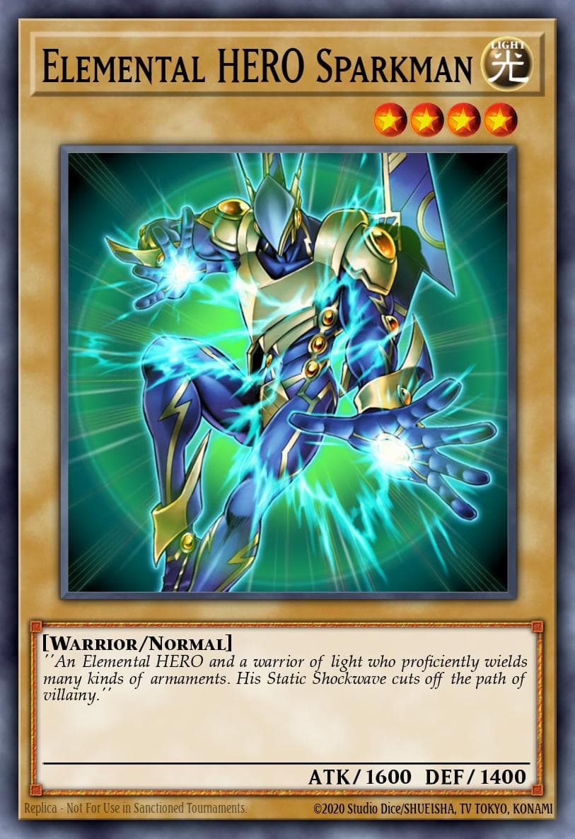 Elemental HERO Sparkman #RYMP-EN003
