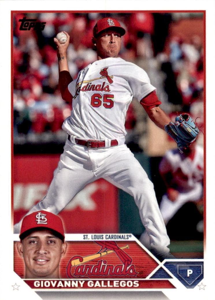 Giovanny Gallegos trading card
