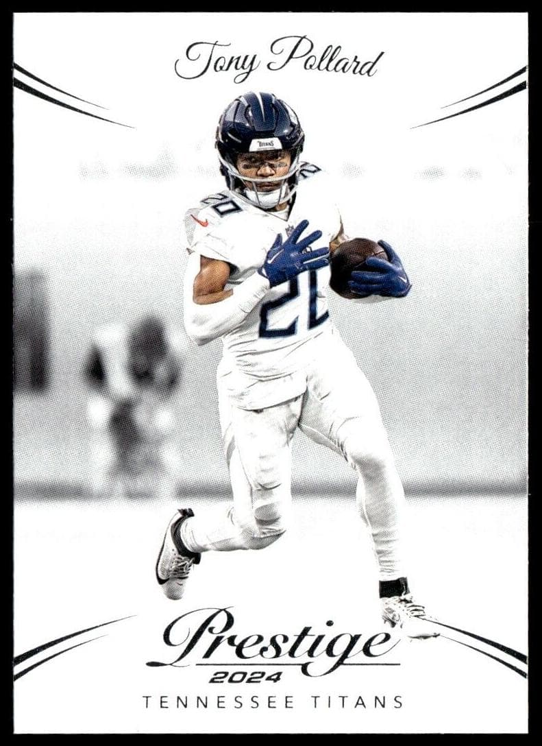 Tony Pollard trading card
