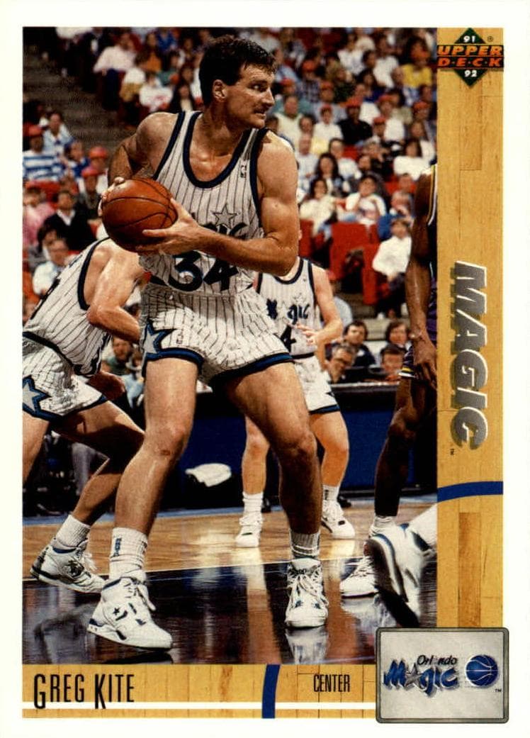 Greg Kite 1991 upper-deck Upper Deck