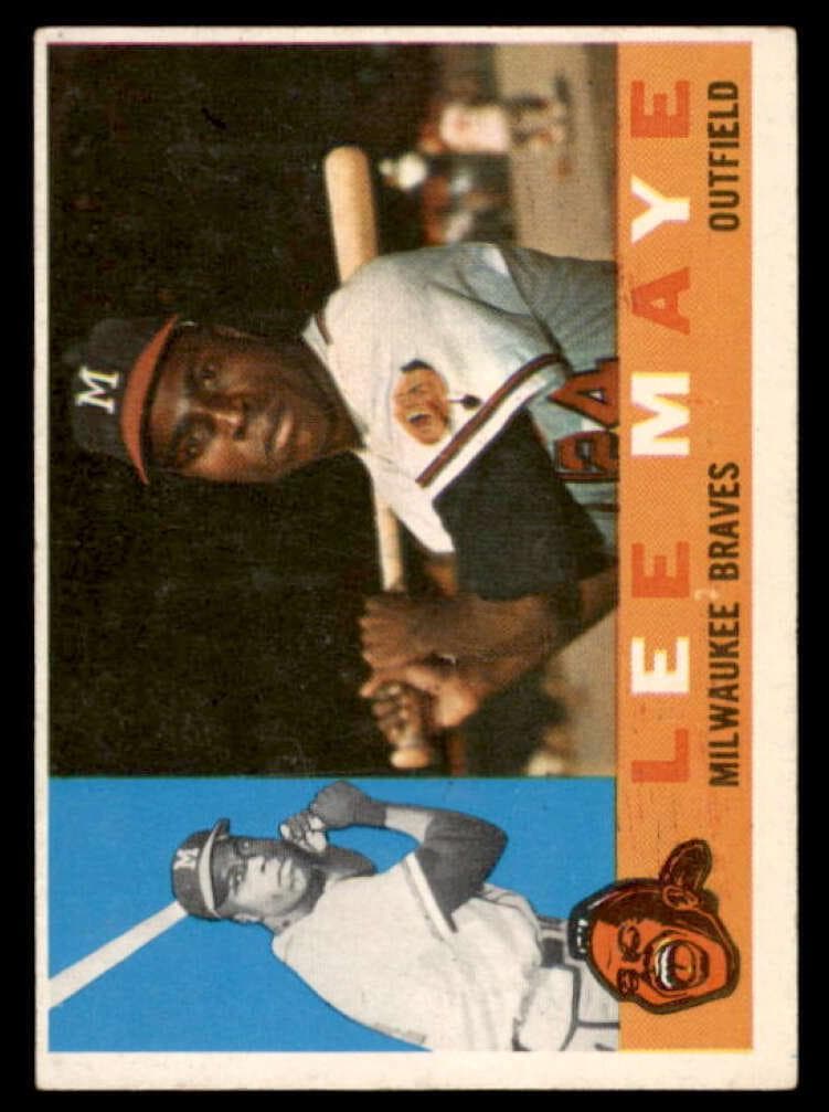Lee Maye 1960 topps Topps