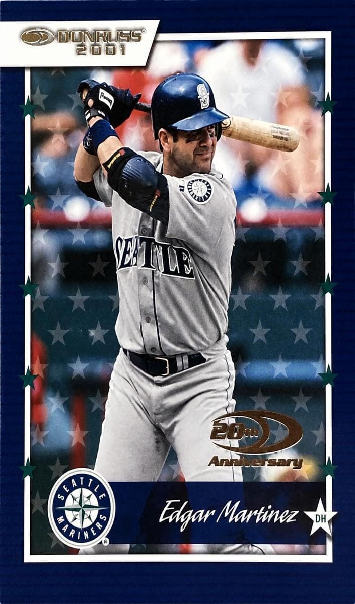 Edgar Martinez 2001 panini Donruss